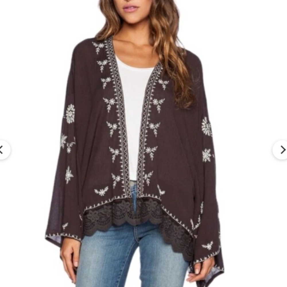Free people, BoHo kimono size medium